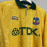 1994/96 CRYSTAL PALACE AWAY SHIRT (L) NUTMEG