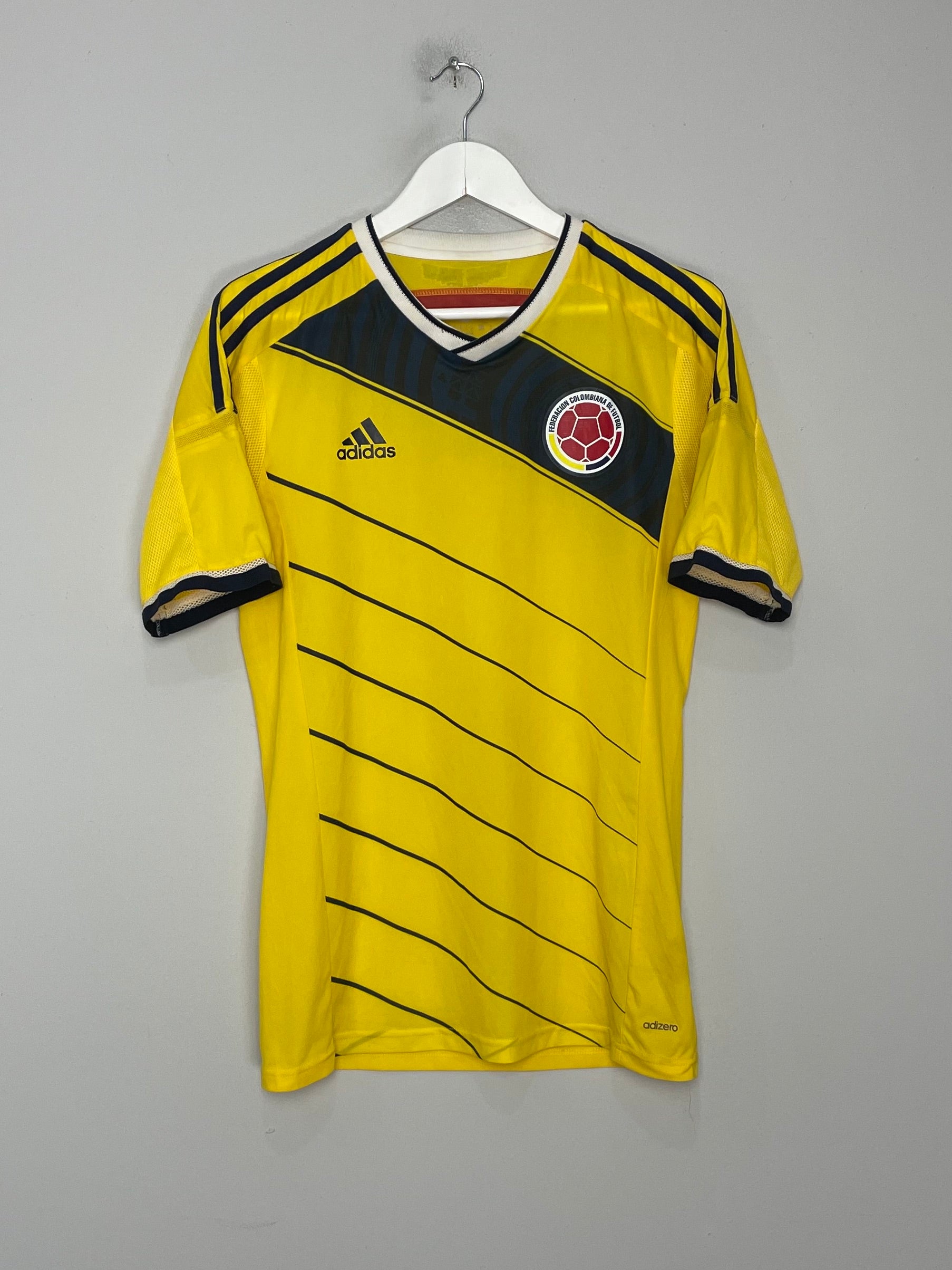 2014/15 COLOMBIA *PLAYER ISSUE* HOME SHIRT (M) ADIDAS