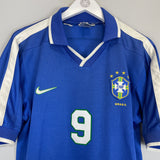 1997/98 BRAZIL RONALDO #9 AWAY SHIRT (S) NIKE