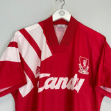 1991/92 LIVERPOOL HOME SHIRT (M) ADIDAS