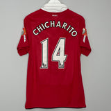 2010/11 MANCHESTER UNITED CHICHARITO #14 HOME SHIRT (S) NIKE