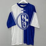 1996/97 SCHALKE TRAINING SHIRT (XL) ADIDAS