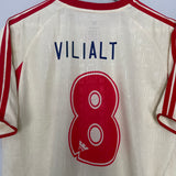 2000 UNIVERSITARTIO VILIALT #8 HOME SHIRT (L) WALON