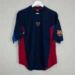 2000/01 BARCELONA TRAINING SHIRT (M) NIKE