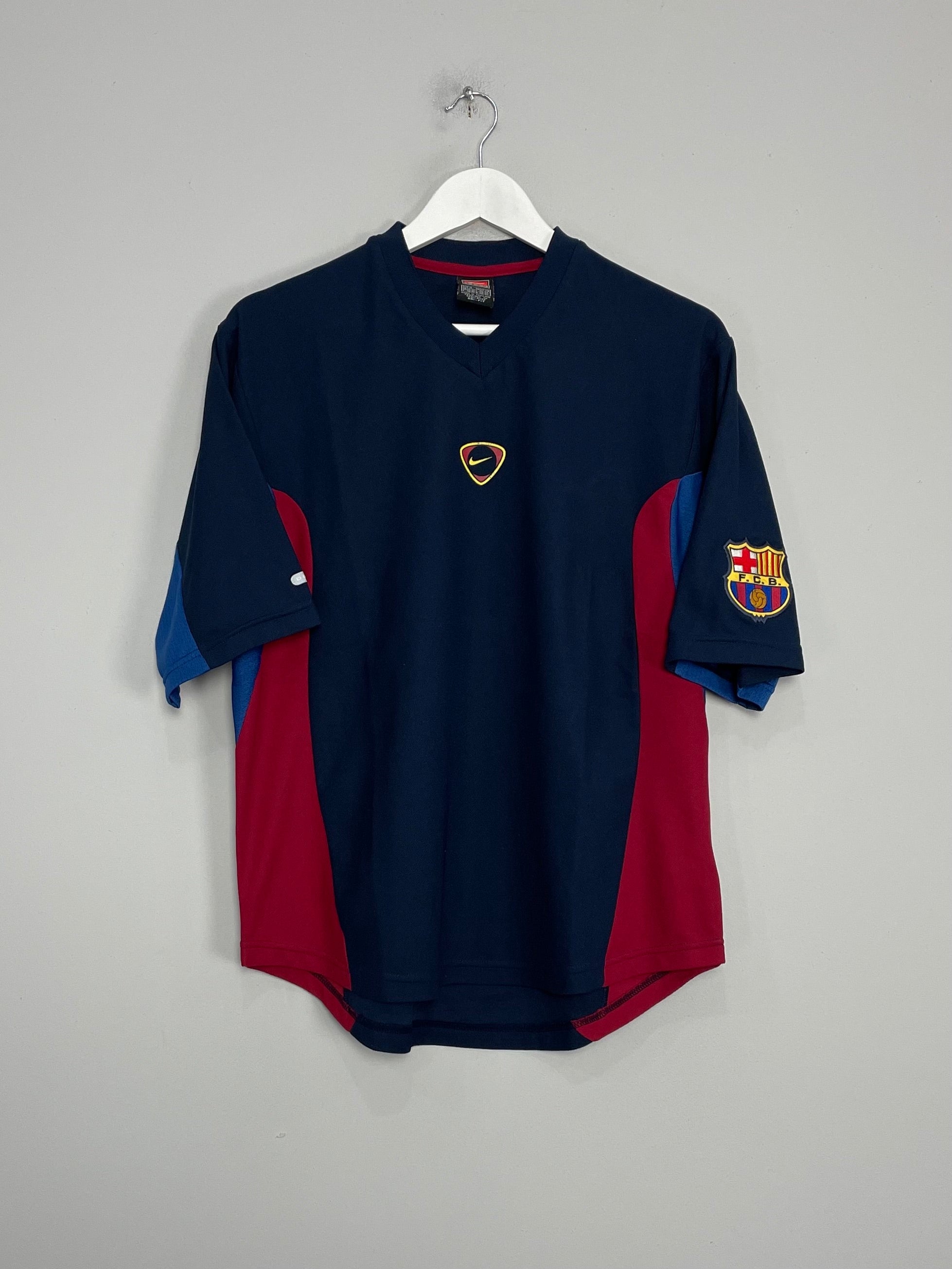 2000/01 BARCELONA TRAINING SHIRT (M) NIKE