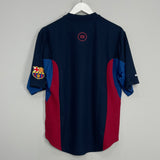 2000/01 BARCELONA TRAINING SHIRT (M) NIKE