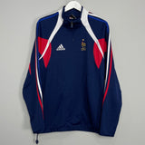 2002/03 FRANCE 1/4 ZIP TRACKSUIT TOP (M) ADIDAS