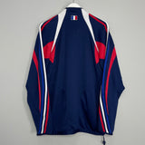 2002/03 FRANCE 1/4 ZIP TRACKSUIT TOP (M) ADIDAS