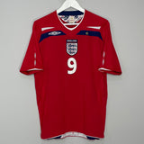 2008/10 ENGLAND ROONEY #9 AWAY SHIRT (L) UMBRO