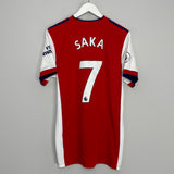 2021/22 ARSENAL SAKA #7 HOME SHIRT (L) ADIDAS