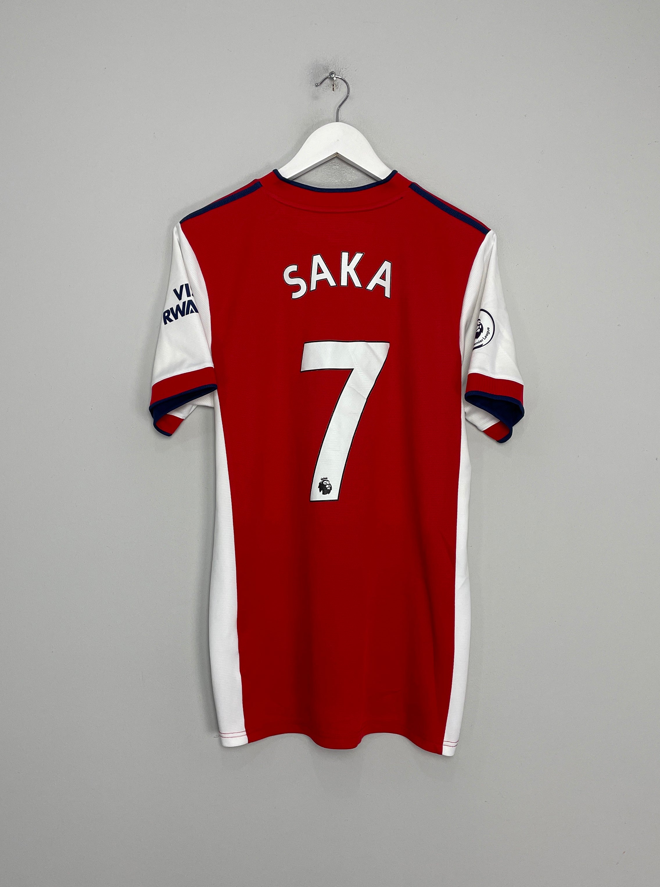 2021/22 ARSENAL SAKA #7 HOME SHIRT (L) ADIDAS