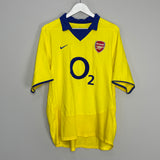 2003/05 ARSENAL PIRES #7 AWAY SHIRT (L) NIKE