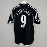 2000/01 NEWCASTLE UNITED SHEARER #9 AWAY SHIRT (S) ADIDAS