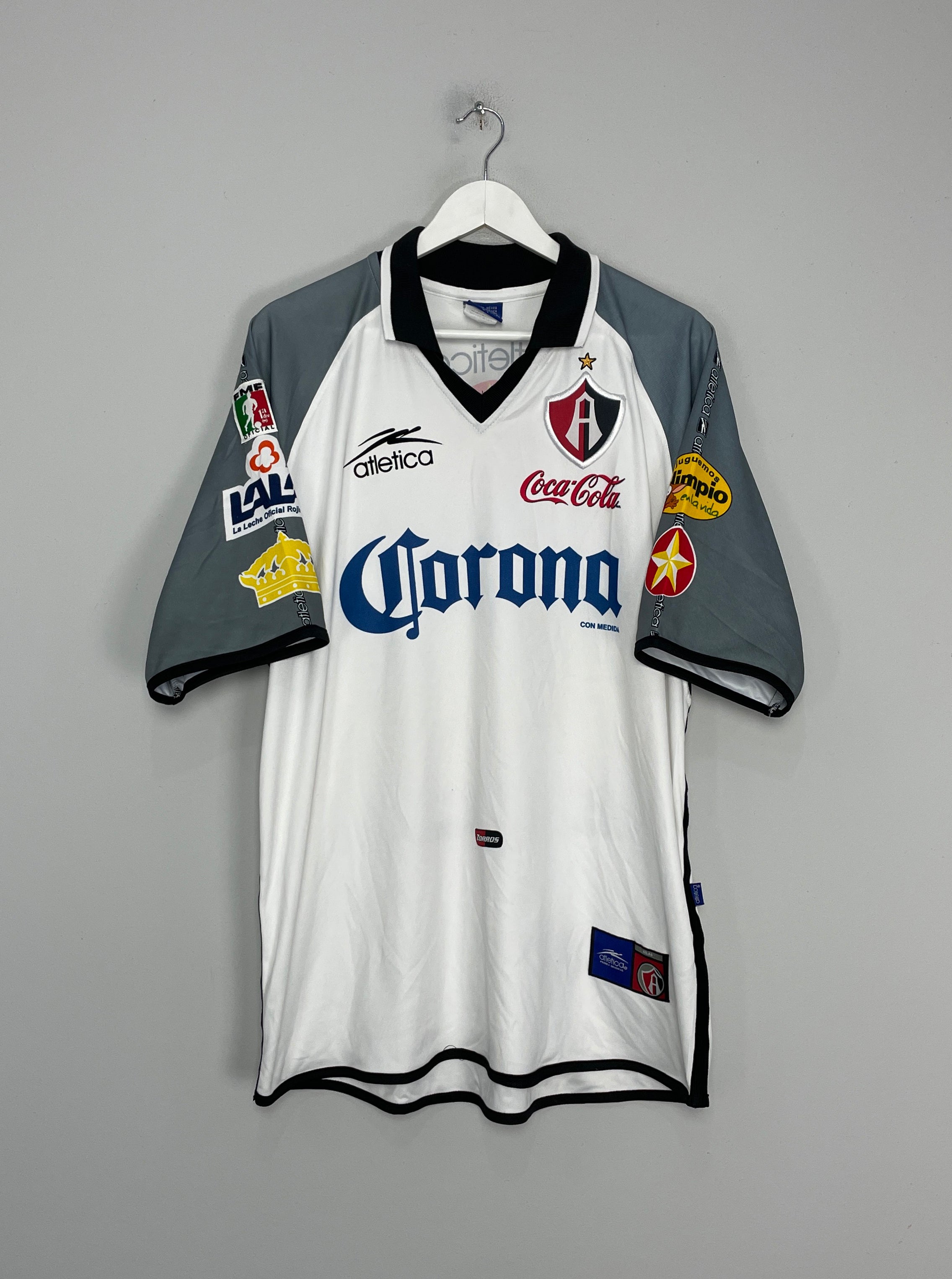 2000/01 ATLAS AWAY SHIRT (L) ATLETICA