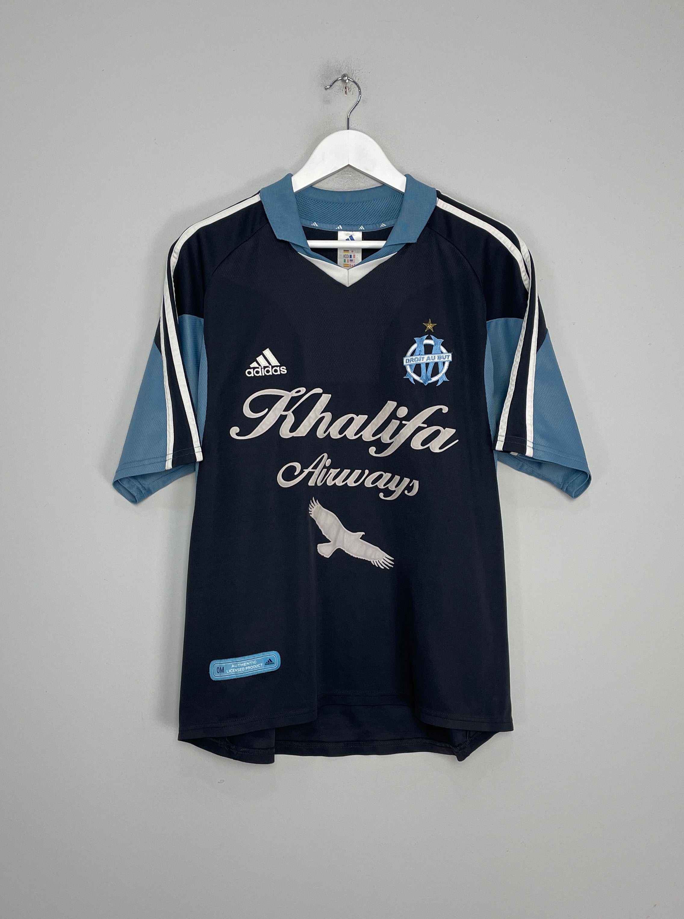 2001/02 MARSEILLE AWAY SHIRT (L) ADIDAS