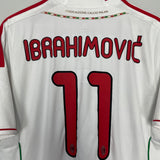 2011/12 AC MILAN IBRAHIMOVIC #11 AWAY SHIRT (L) ADIDAS