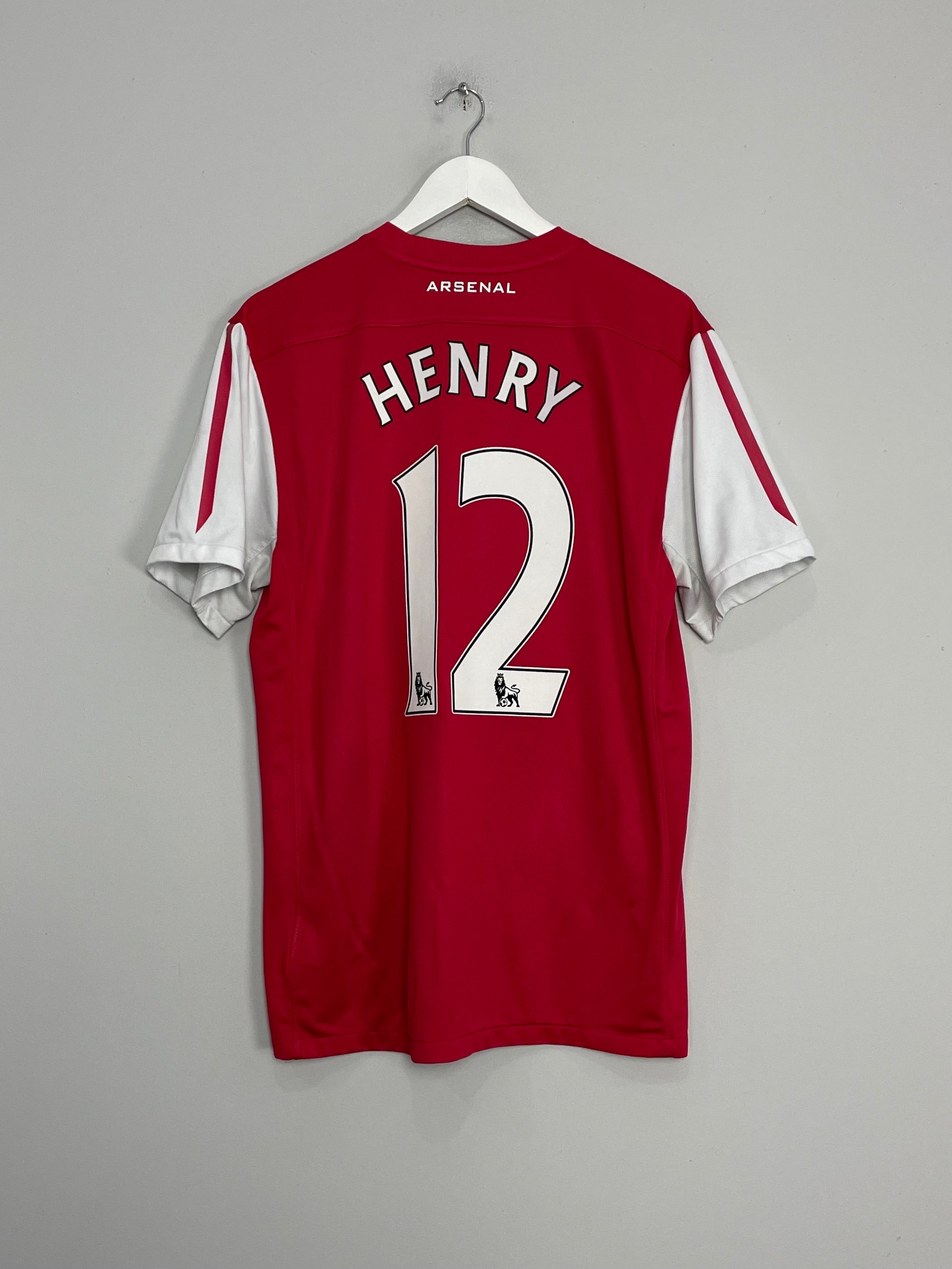 2011/12 ARSENAL HENRY #12 HOME SHIRT (L) NIKE