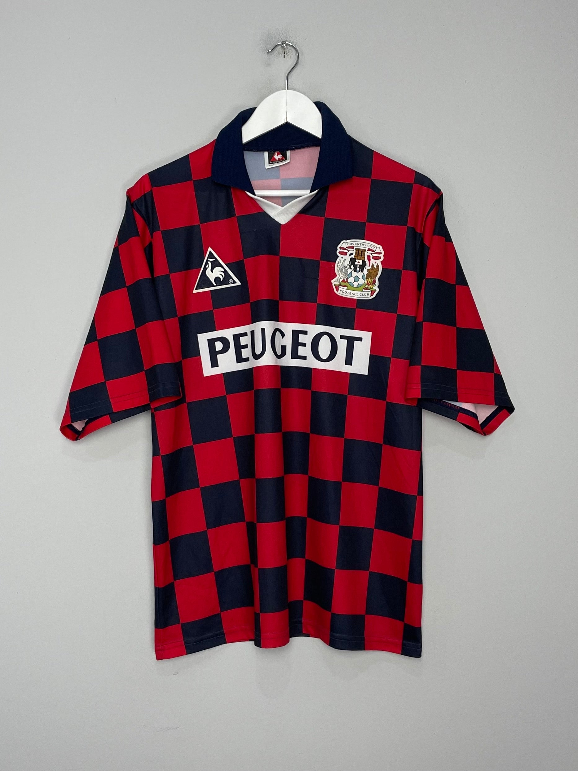 1996/97 COVENTRY CITY AWAY SHIRT (L) LE COQ