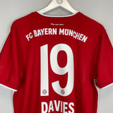 2020/21 BAYERN MUNICH DAVIES #19 HOME SHIRT (XL) ADIDAS