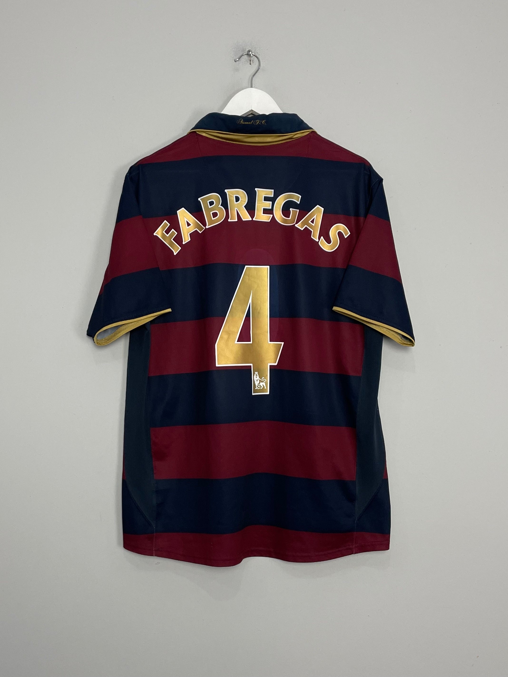 2007/08 ARSENAL FABREGAS #4 THIRD SHIRT (L) NIKE