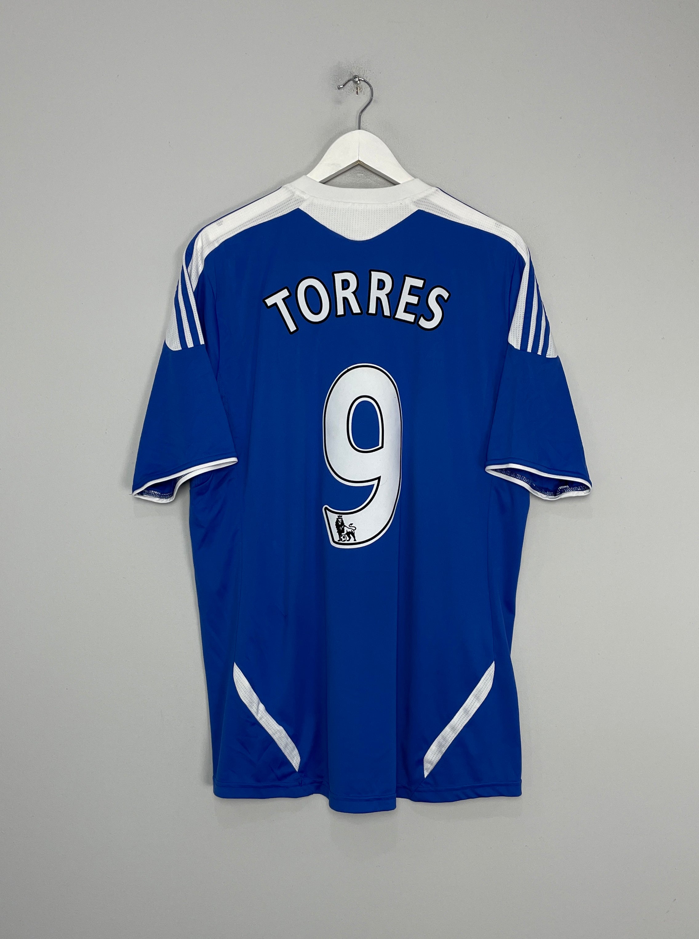 CULT KITS - 2011/12 CHELSEA TORRES #9 HOME SHIRT (XL) ADIDAS – Cult Kits