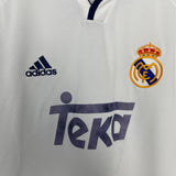 2000/01 REAL MADRID HOME SHIRT (L) ADIDAS