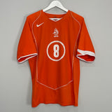 2004/06 NETHERLANDS DAVIDS #8 HOME SHIRT (L) NIKE