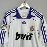 2007/08 REAL MADRID GUTI HAZ #14 HOME SHIRT (XL) ADIDAS