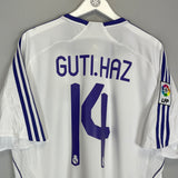 2007/08 REAL MADRID GUTI HAZ #14 HOME SHIRT (XL) ADIDAS