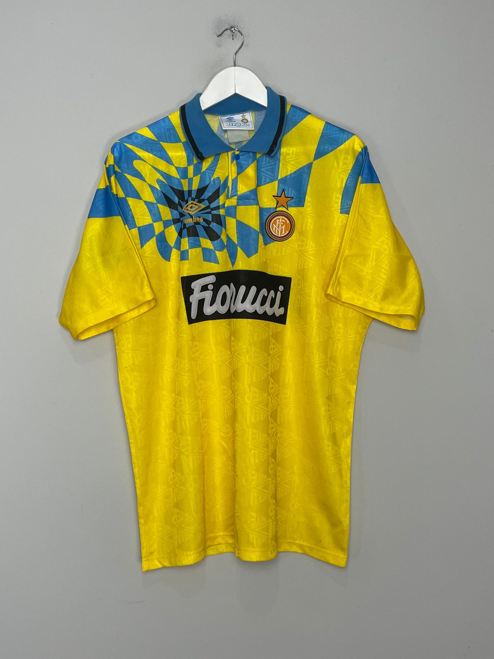 1992/94 INTER MILAN THIRD SHIRT (L) UMBRO