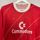 1984/86 BAYERN MUNICH L/S HOME SHIRT (L) ADIDAS