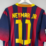 2013/14 BARCELONA NEYMAR JR #11 HOME SHIRT (XL) NIKE