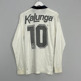 1990/92 CORINTHIANS #10 L/S HOME SHIRT (M) FINTA