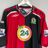 2007/08 BLACKBURN ROVERS SAMBA #4 *BNWT* AWAY SHIRT (XXL) UMBRO