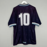 1999/00 ARGENTINA #10 AWAY SHIRT (L) REEBOK