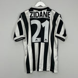 Image of the Juventus Zidane shirt from the 1996/97 season