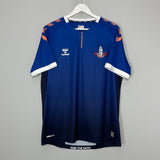 2020/21 OLDHAM *125 YEAR* HOME SHIRT (XL) HUMMEL