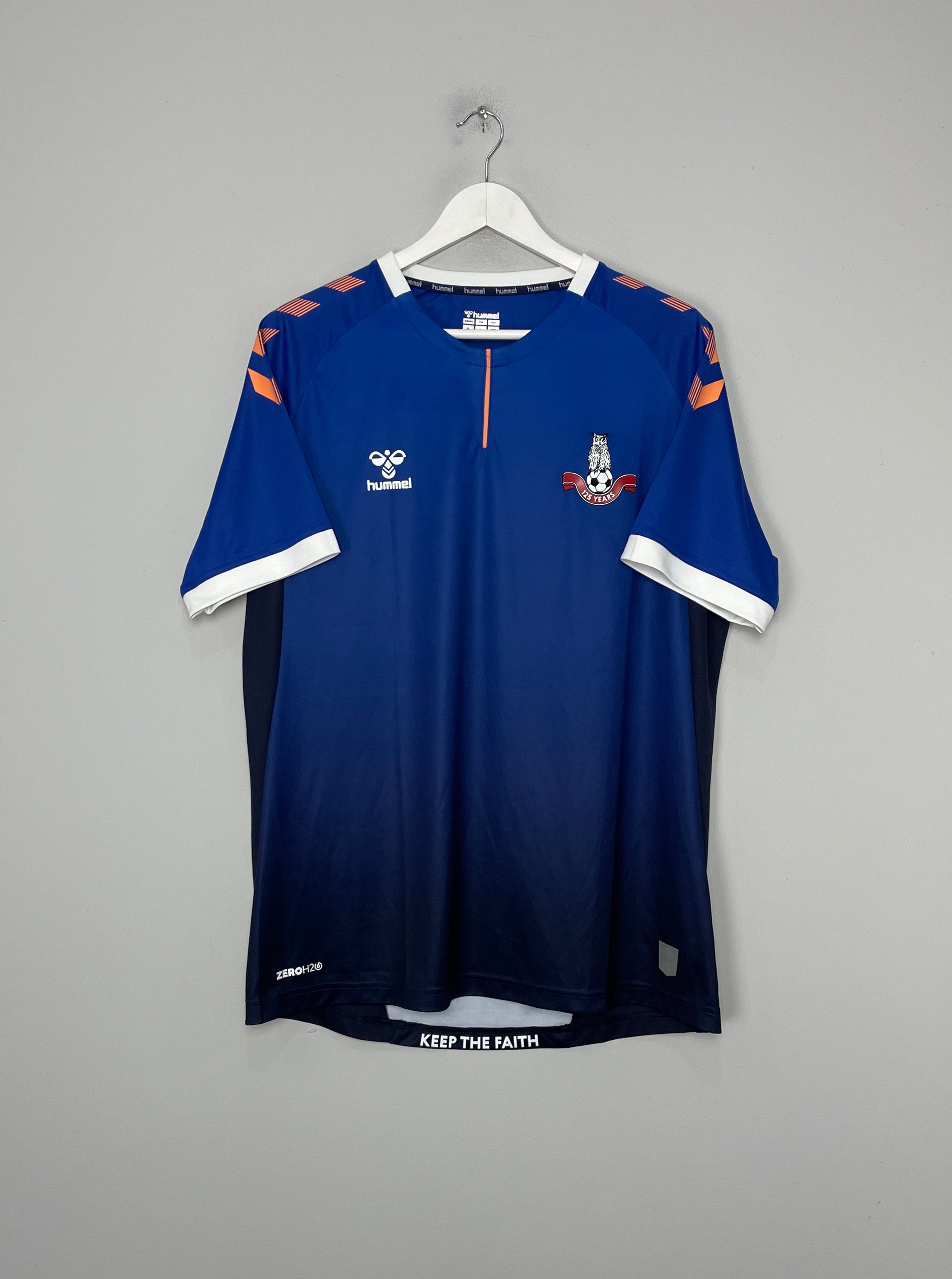 2020/21 OLDHAM *125 YEAR* HOME SHIRT (XL) HUMMEL