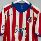 2004/05 ATLETICO MADRID F.TORRES #9 SPIDERMAN HOME SHIRT (XL) NIKE