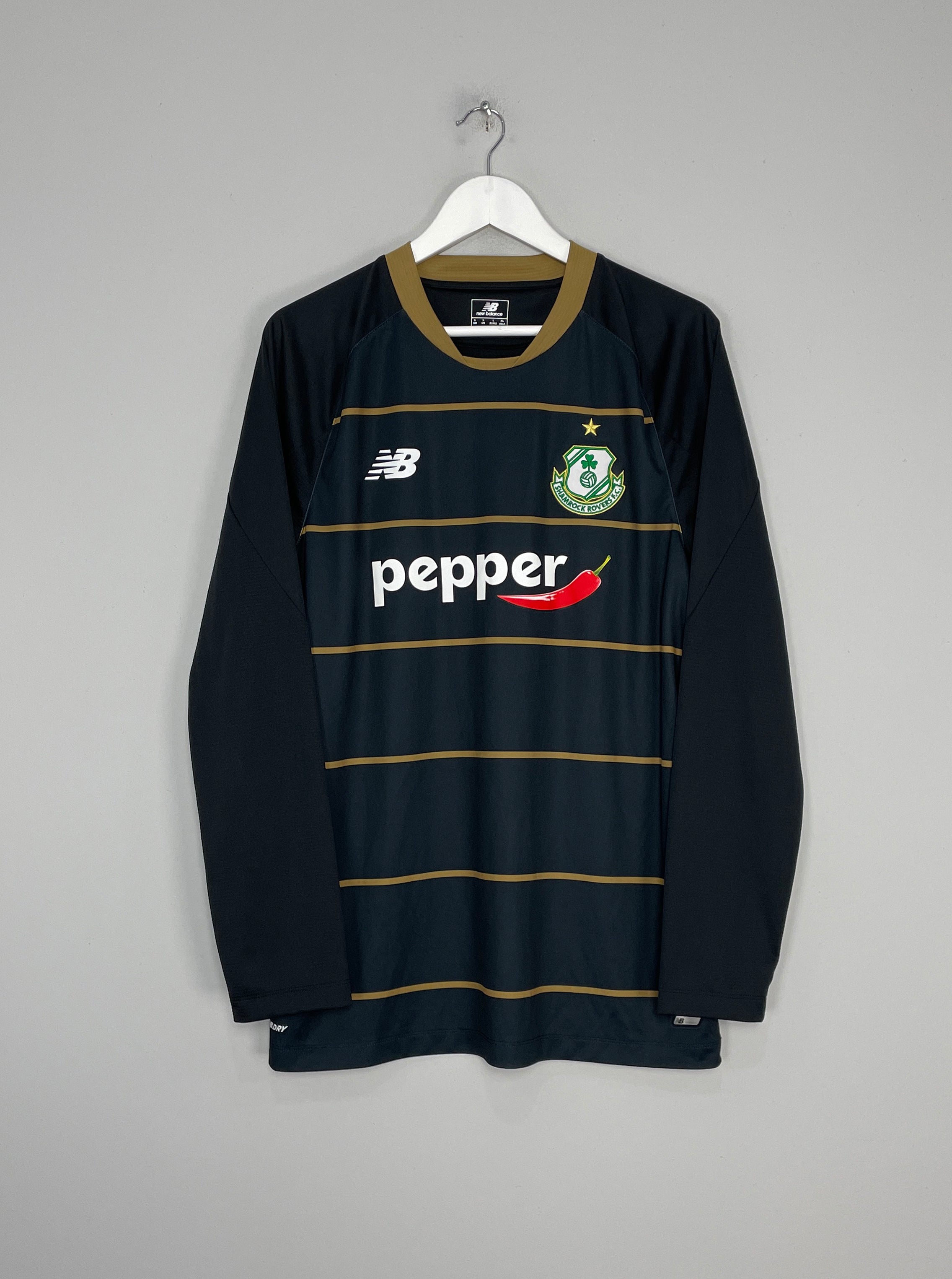 2016/17 SHAMROCK ROVERS L/S AWAY SHIRT (L) NEW BALANCE