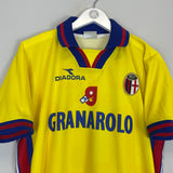 1999/00 BOLOGNA BAGGIO #10 HOME SHIRT (L) DIADORA