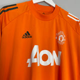 2020/21 MANCHESTER UNITED TRAINING SHIRT (L) ADIDAS