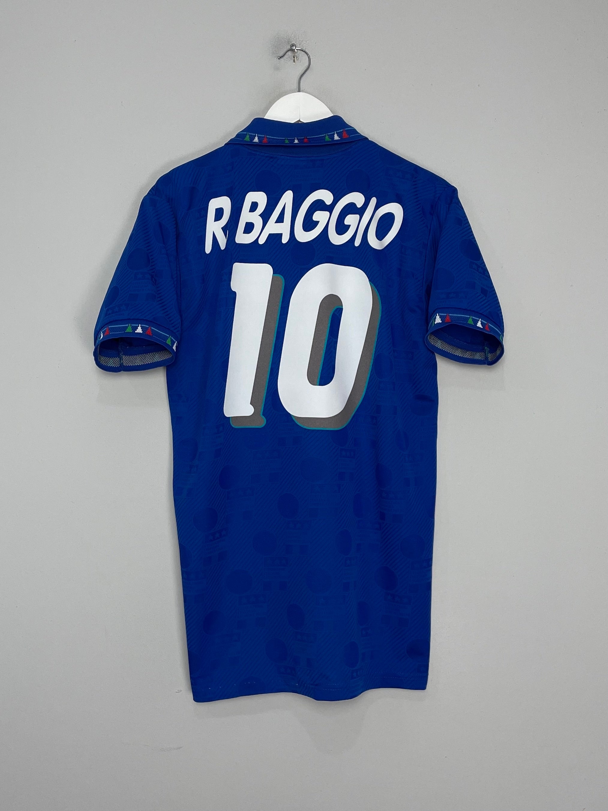 1994 ITALY BAGGIO #10 HOME SHIRT (L) DIADORA