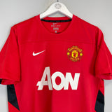 2013/14 MANCHESTER UNITED TRAINING SHIRT (XL) NIKE