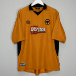 2002/04 WOLVES HOME SHIRT (L) ADMIRAL