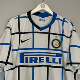 2020/21 INTER MILAN AWAY SHIRT (XL) NIKE