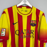 2013/14 BARCELONA MESSI #10 AWAY SHIRT (XL) NIKE