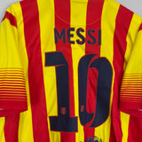 2013/14 BARCELONA MESSI #10 AWAY SHIRT (XL) NIKE