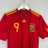 2009/10 SPAIN TORRES #9 HOME SHIRT (S) ADIDAS