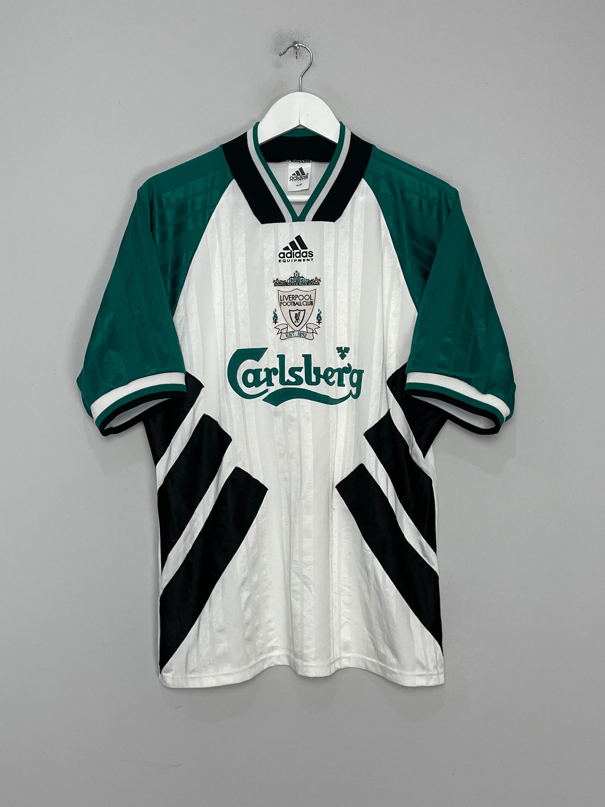 1993/95 LIVERPOOL AWAY SHIRT (M) ADIDAS